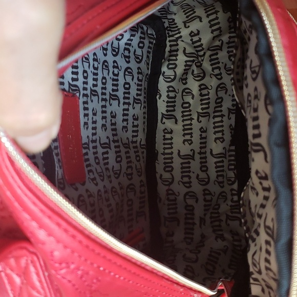 NWT Juicy By Juicy Couture Crowd Pleaser So Cute Crimson Red ♥ Backpack . - Picture 15 of 17